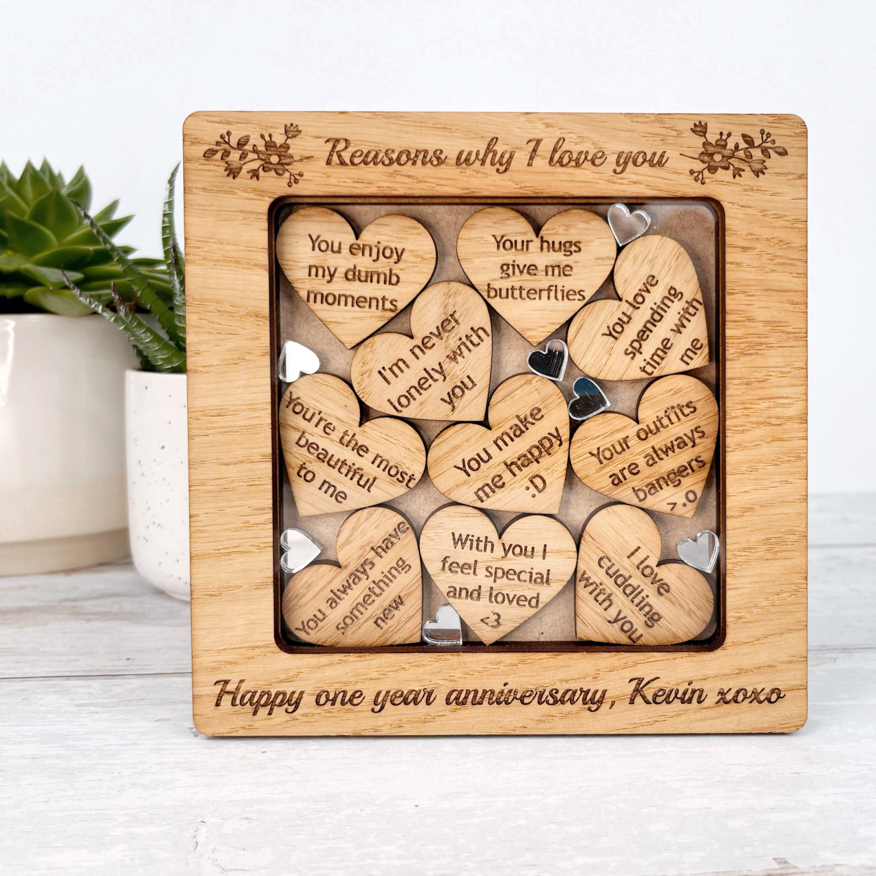 10 Reasons Why I Love You-Things I love about you Frame from children