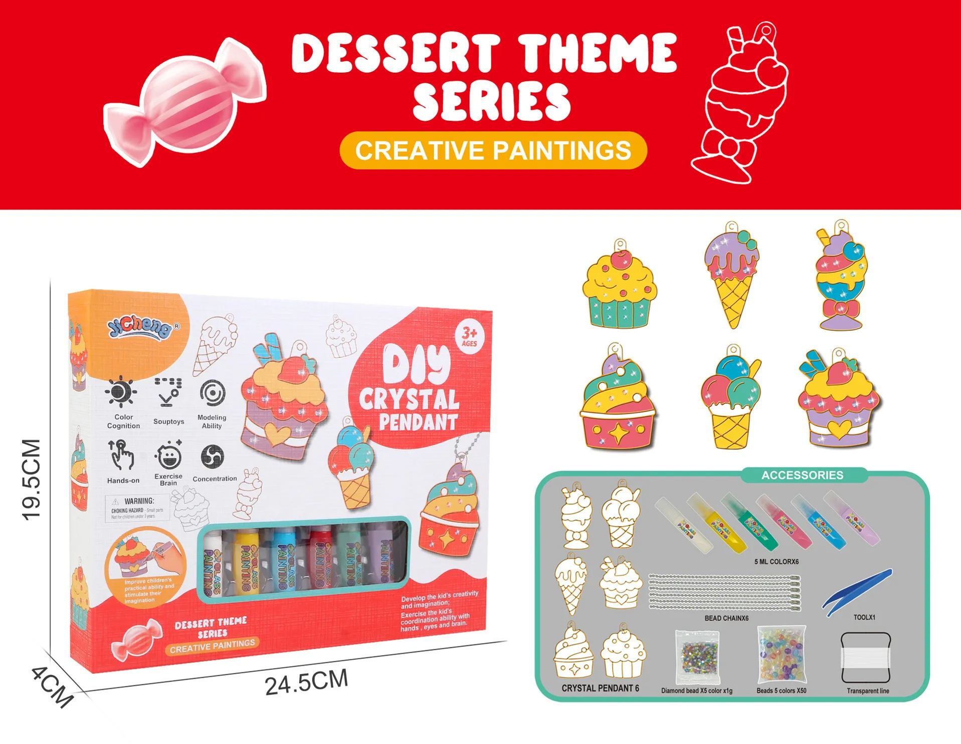 🎁DIY Crystal Paint Arts and Crafts Set