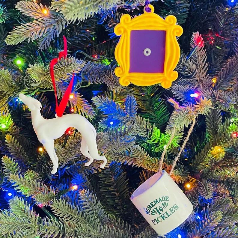 Friends Christmas Ornament Set