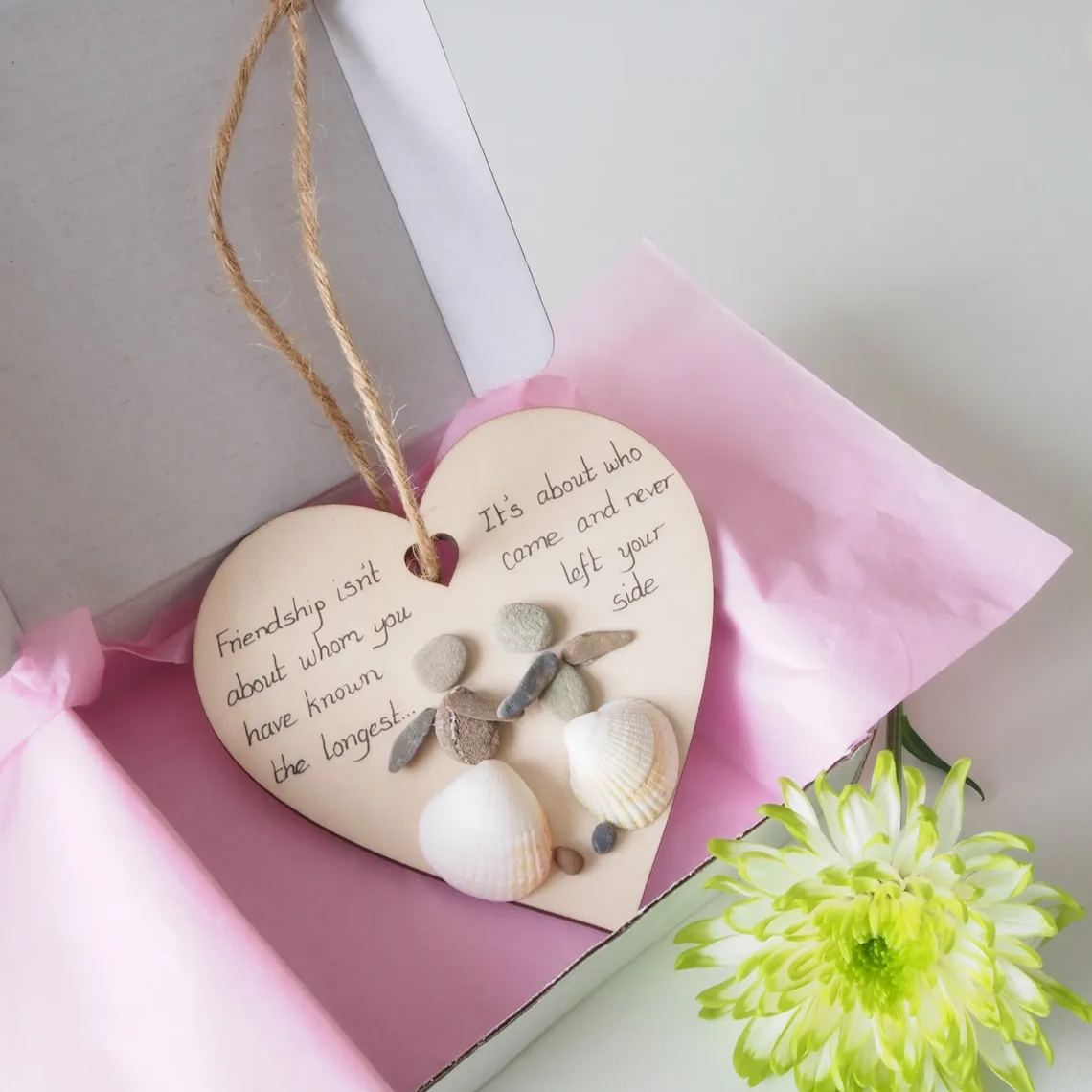Wooden Heart Decoration