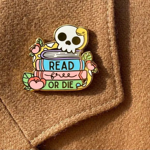 Bookish Enamel Pin