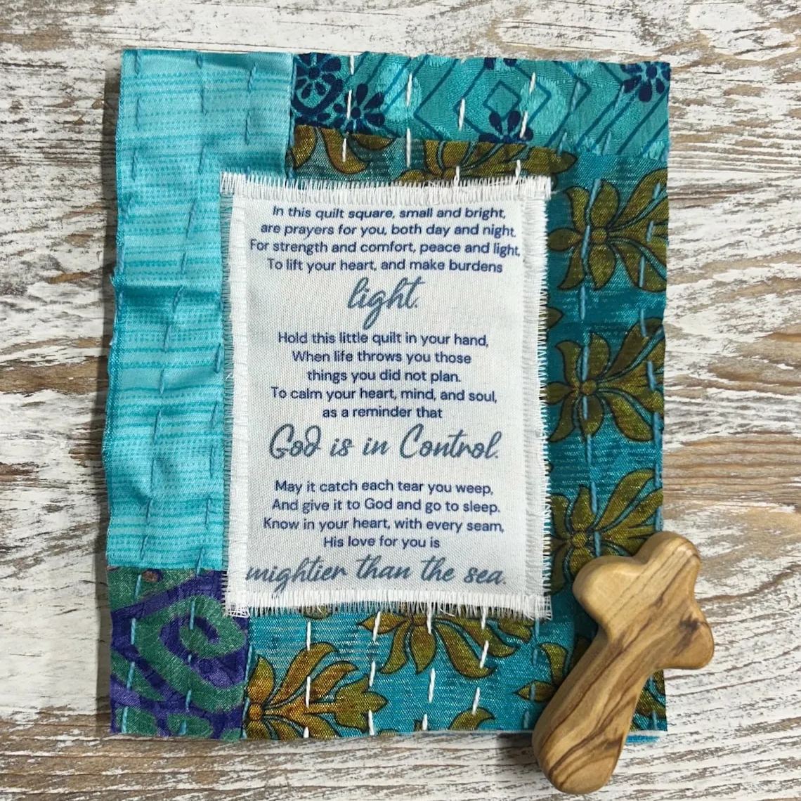 Spiritual Prayer Quilt - Hope, Courage and Strength