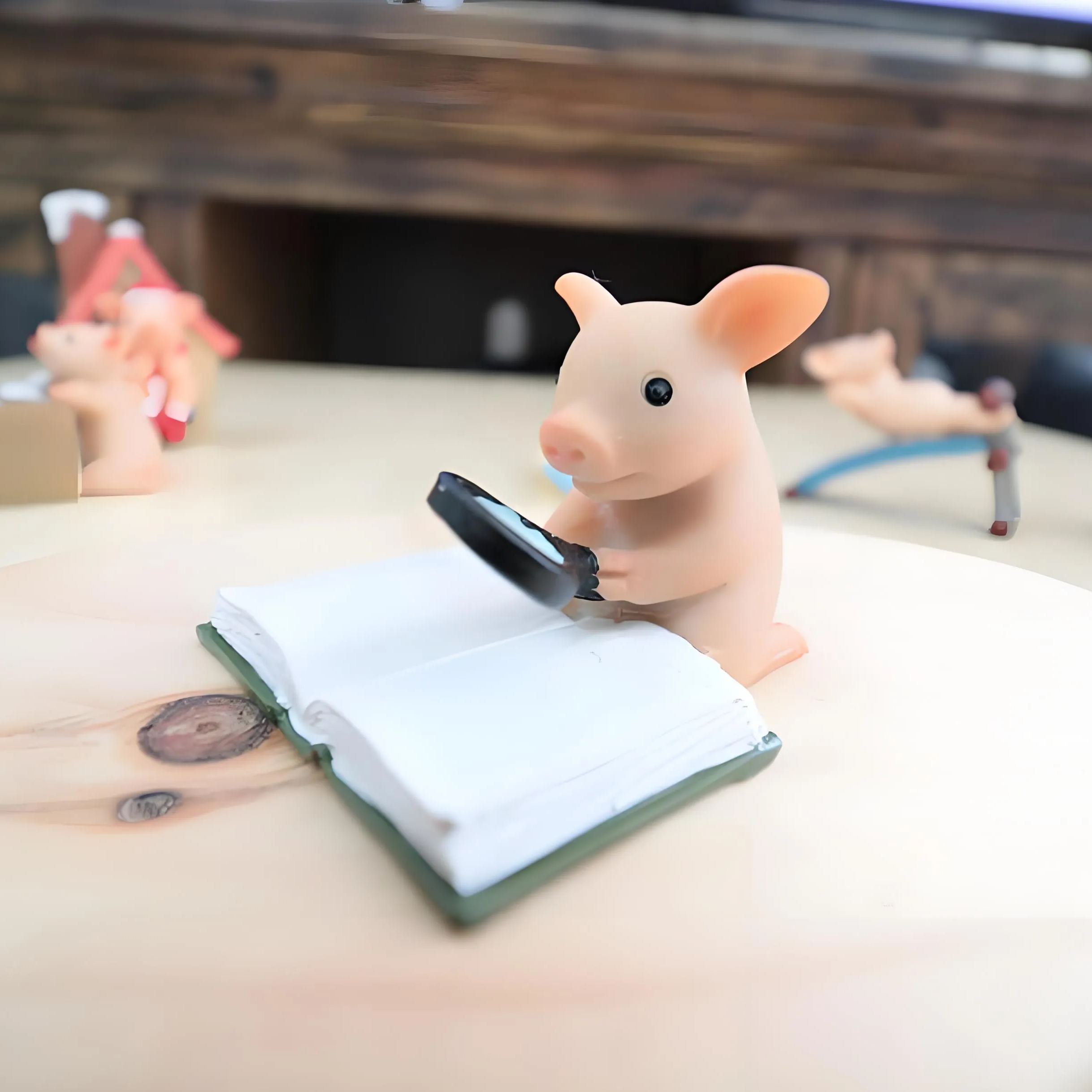 Adorable Pig Figurines
