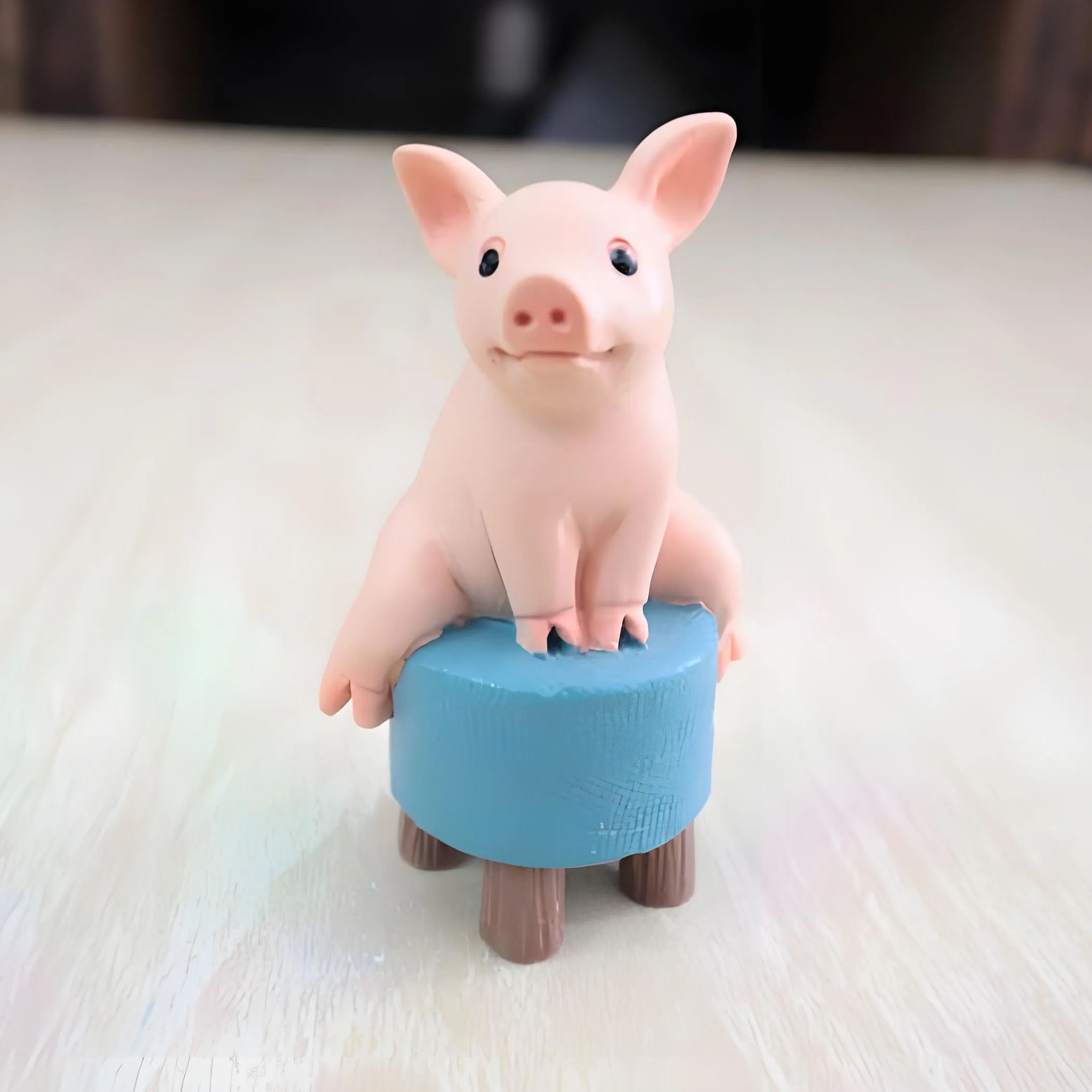 Adorable Pig Figurines