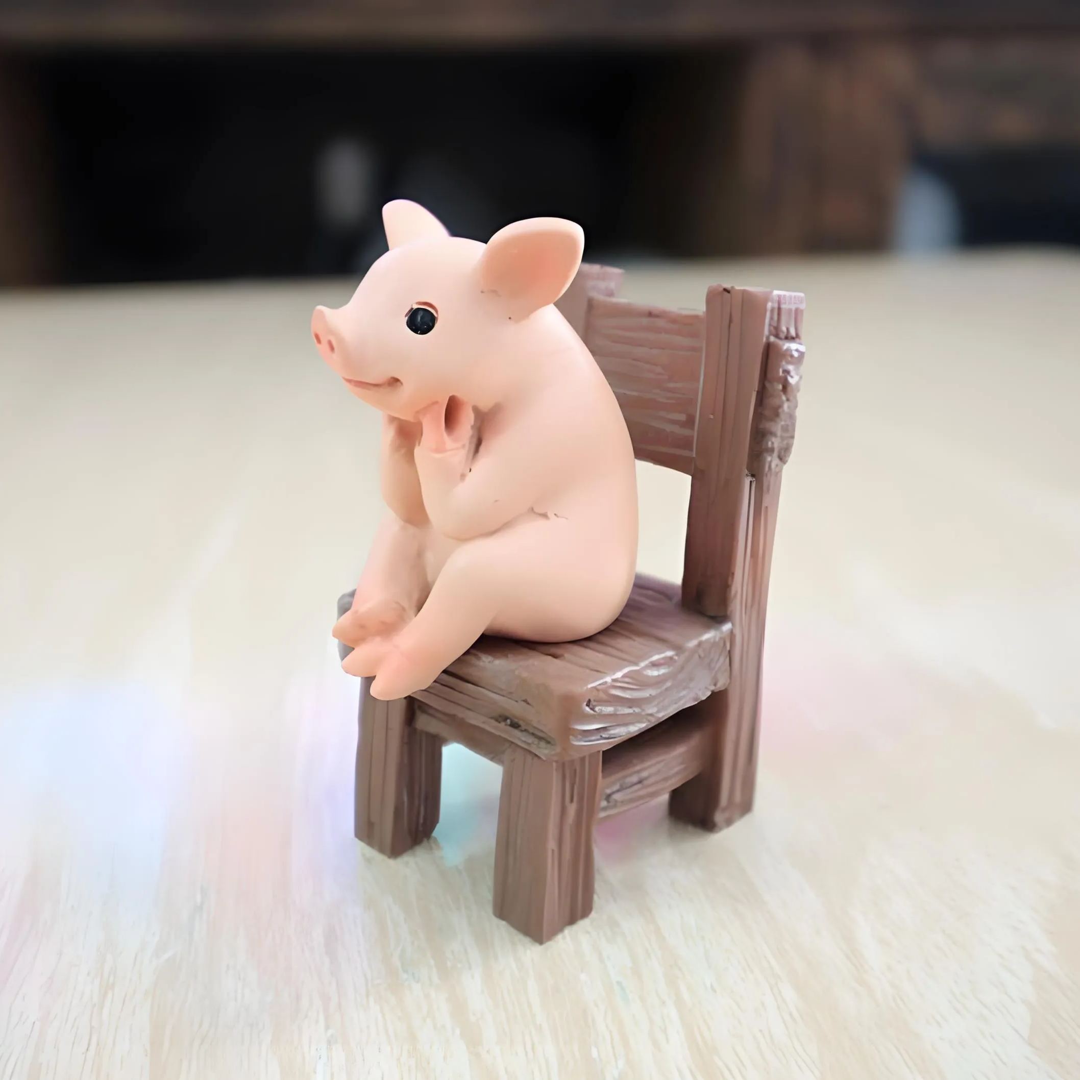 Adorable Pig Figurines