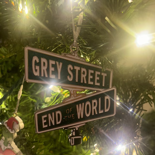 Grey Street Holiday Ornament