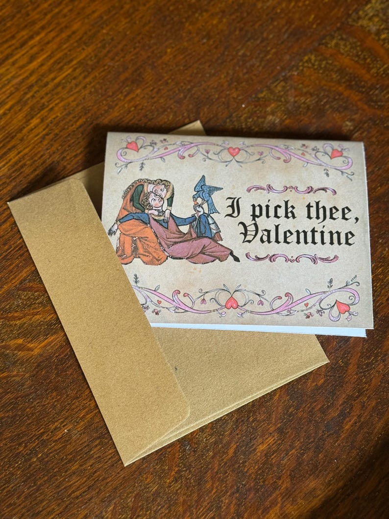 Medieval Valentine's Cards