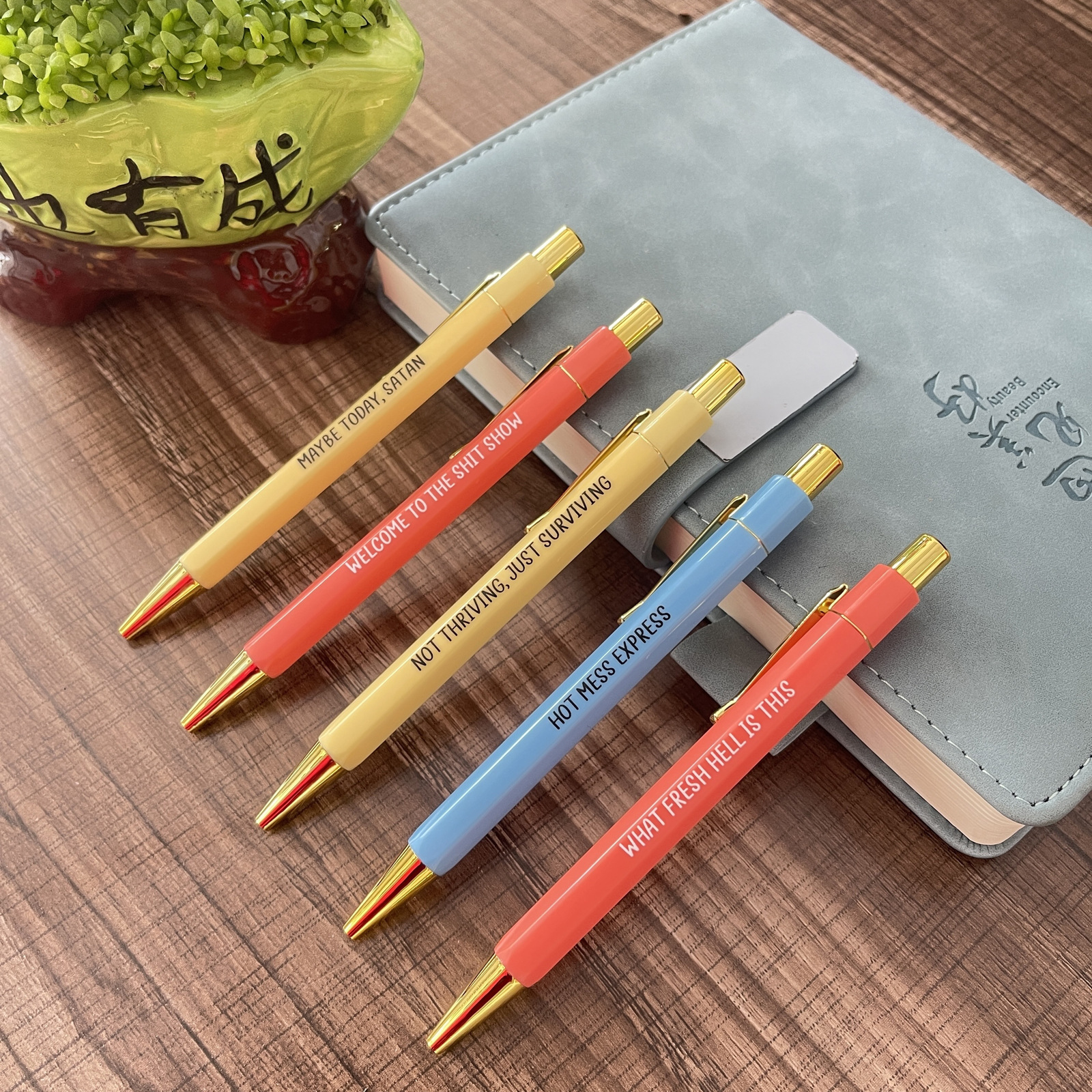 Welcome To The Shit Show Pen Set (funny)