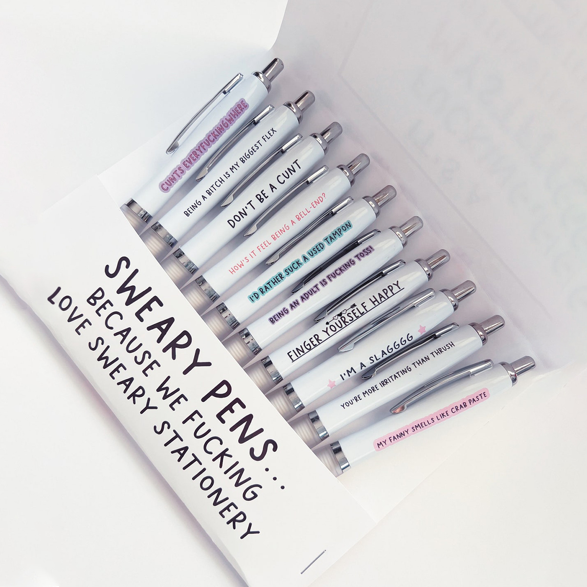 Funny Profanity Pen Pack