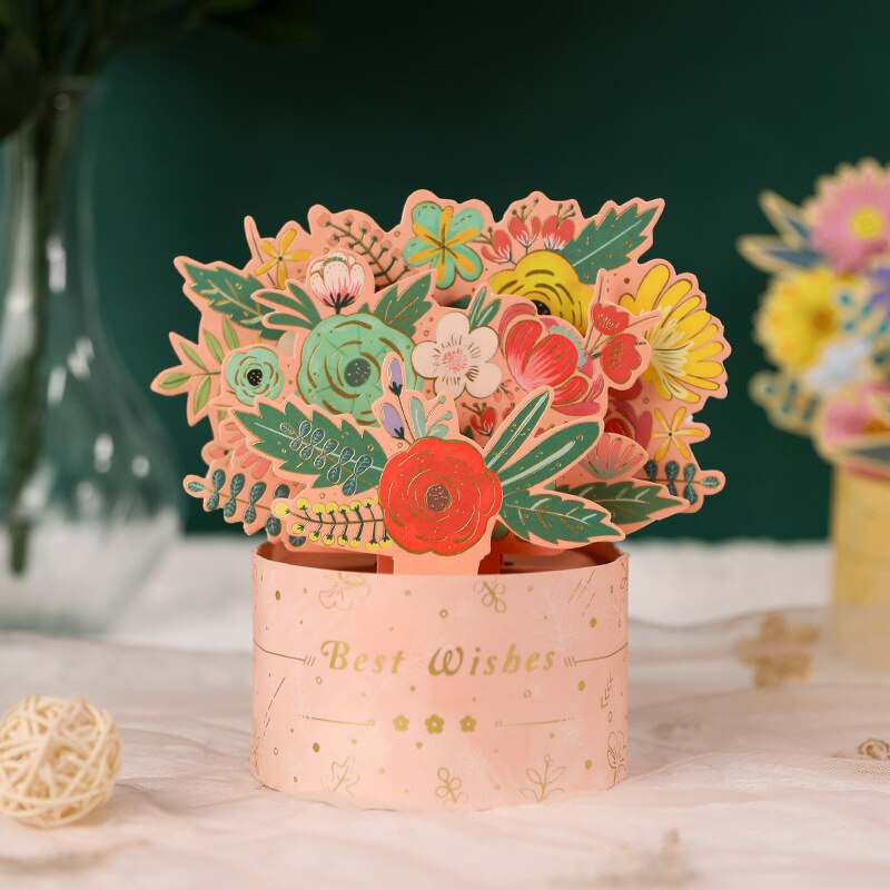 3D Flower Greeting Card