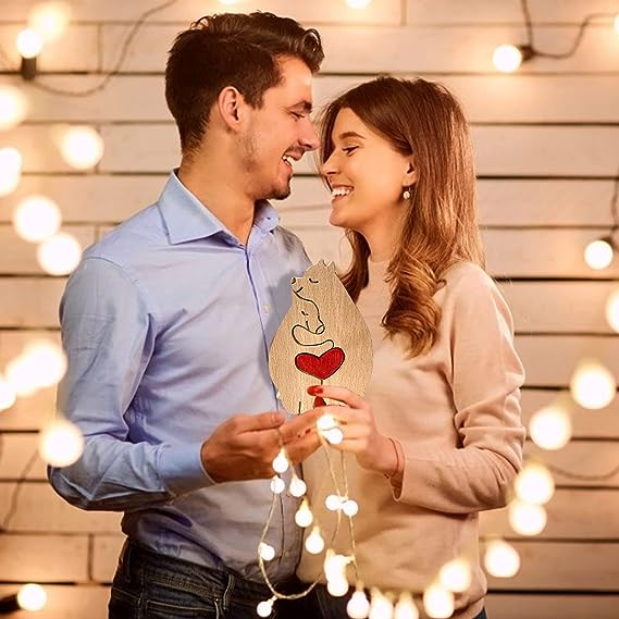 Wooden Ornaments: The Gift of Love❤️