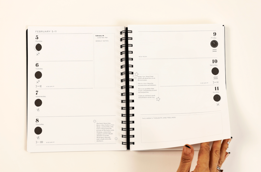 📚2025 Many Moons Lunar Planner
