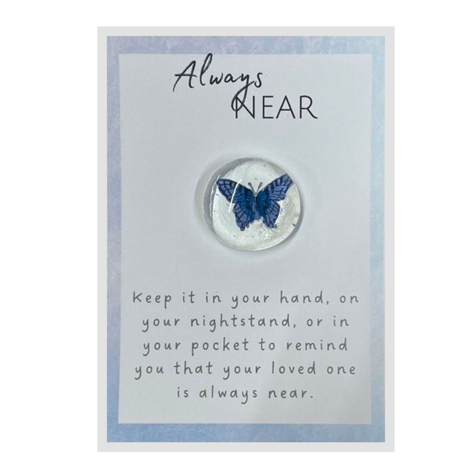 💖Sympathy Hummingbird Always Near Condolence Gift