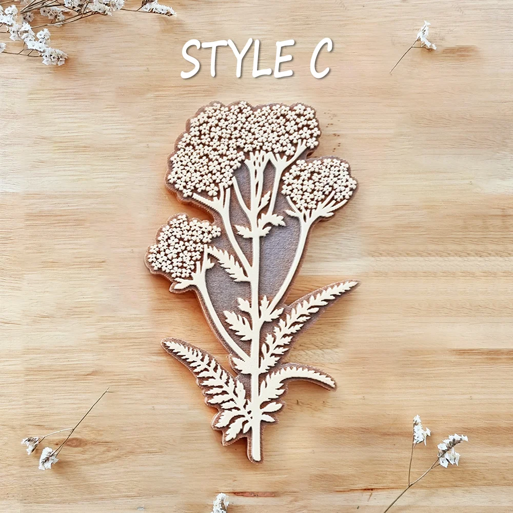 Herbarium Rubber Stamp