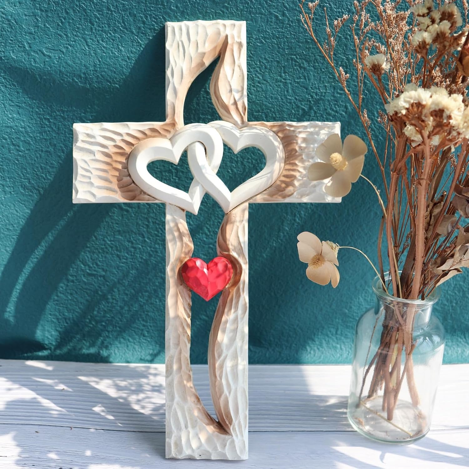 ❤️Cross Intertwined Hearts