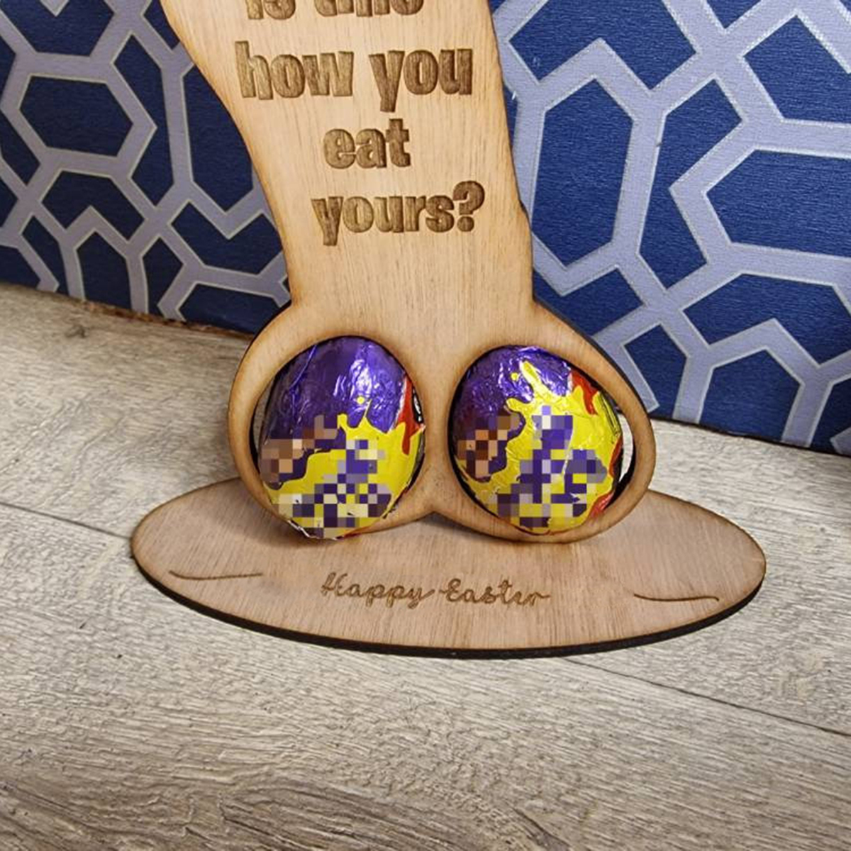 🤣🐰Novelty Easter Willy Egg Holder