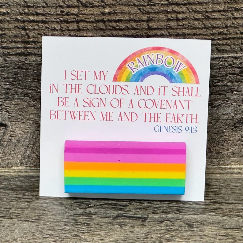 Rainbow Eraser-Easter Gifts for Kids