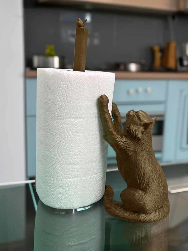 Cat Paper Towel Holder