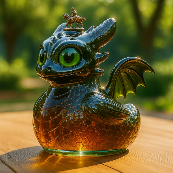 🐉Toothless Whiskey Bottle