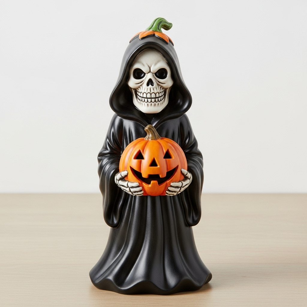 ​​Mystical Pumpkin Keeper Halloween Decor​