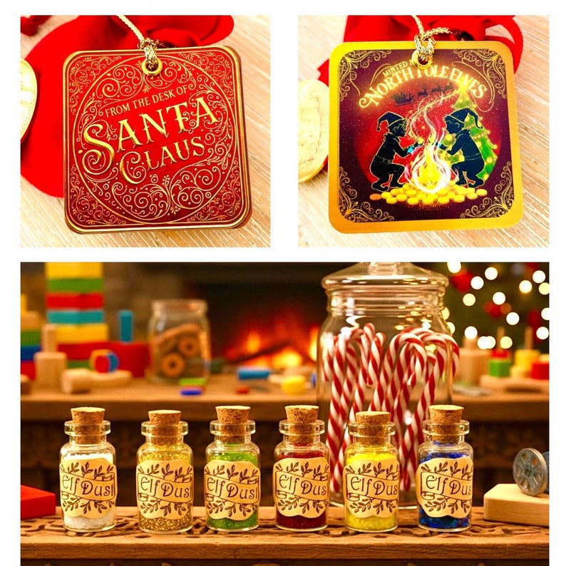 🎅Santa Gold Coin ‘THANK YOU For The Milk & Cookies’!