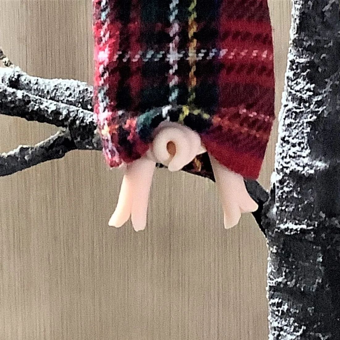  Handmade Baby Highland Cow in a Blanket Holiday Charm