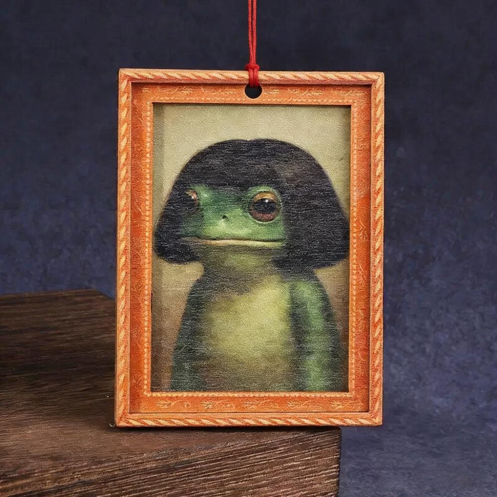 Quirky Framed Holiday Ornaments