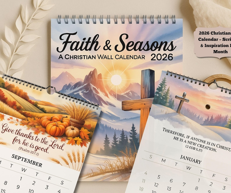 2026 Christian Wall Calendar