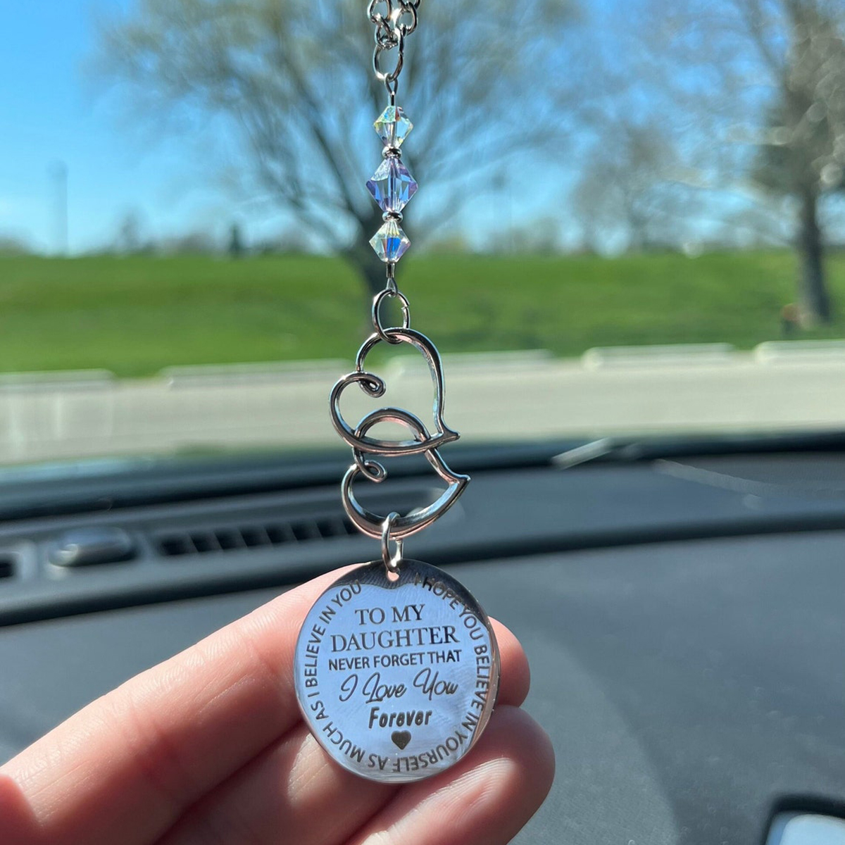 Rear View Mirror Car Charm