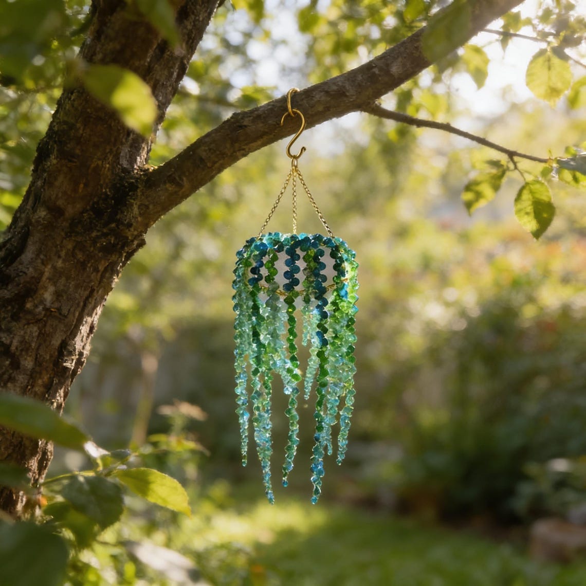 Crystal Beaded Sun Catcher – Your Window to Rainbows