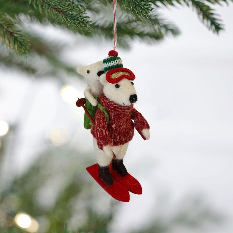 Handcrafted Felt Christmas Decorations
