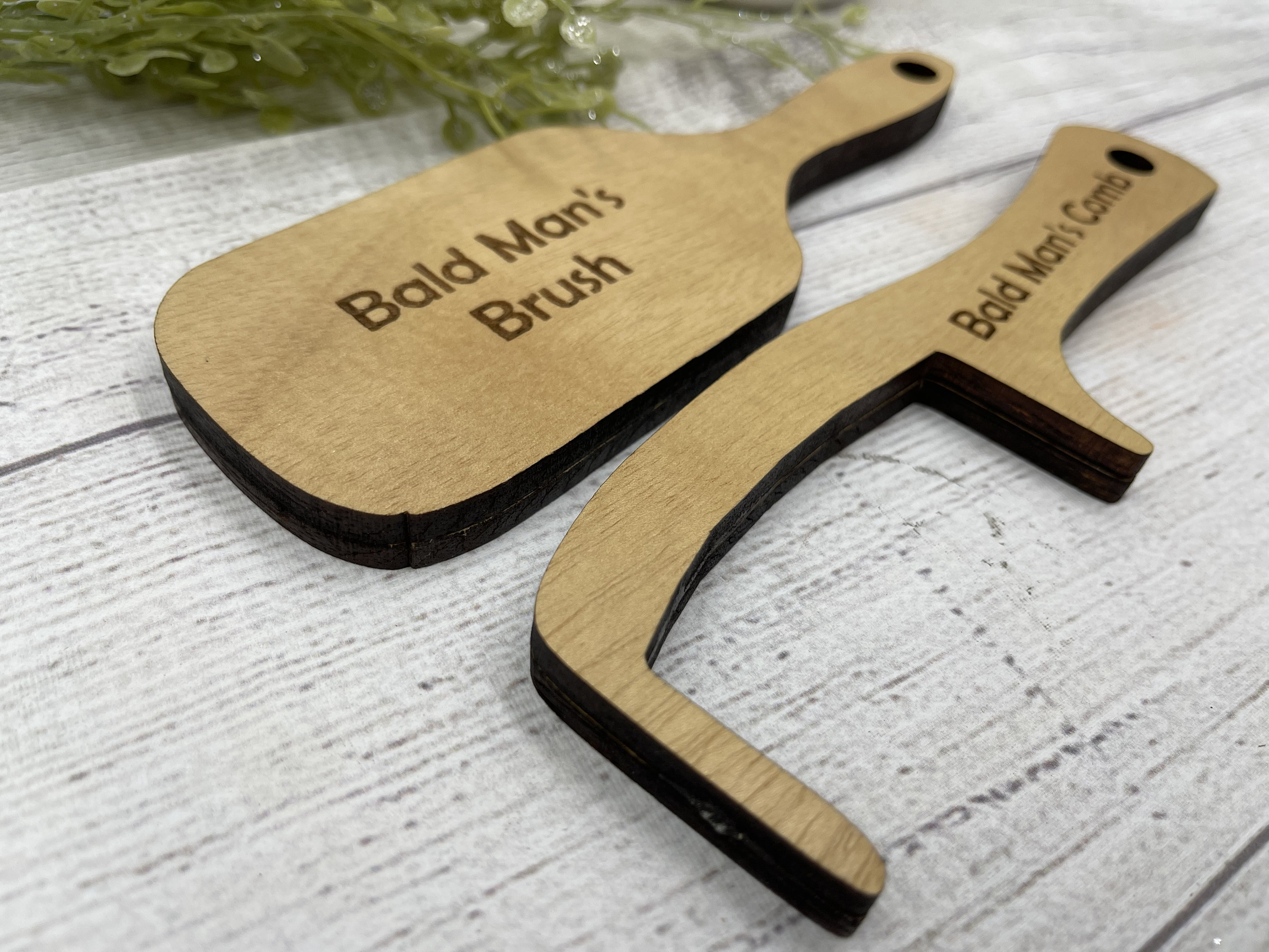 Gag Gift Comb for Bald Man