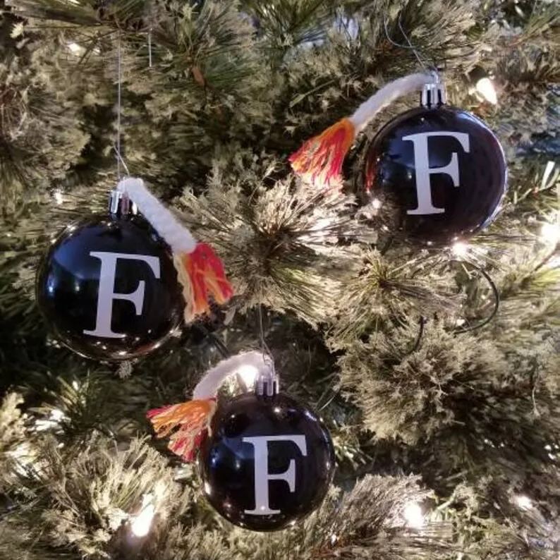  Funny Christmas F-Bomb Ornament