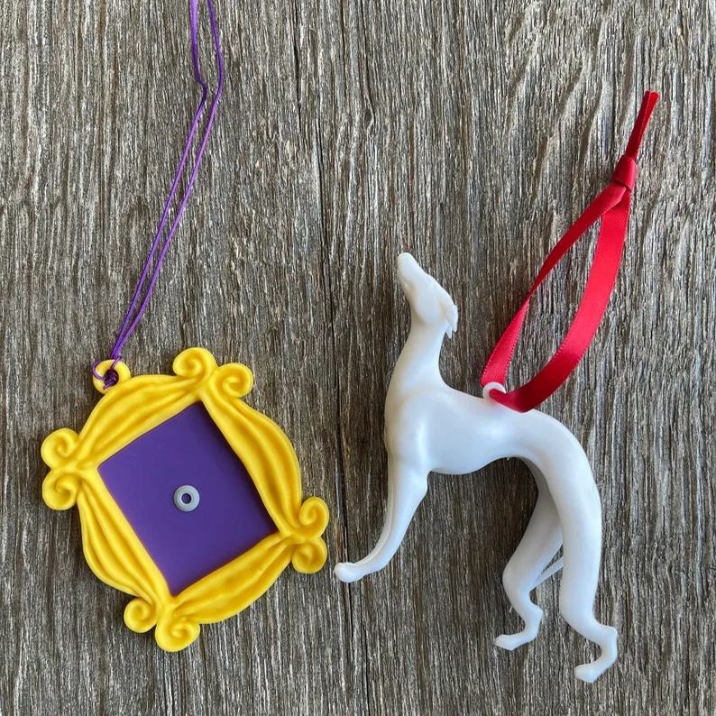 Friends Christmas Ornament Set