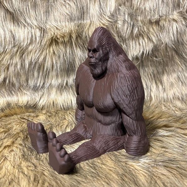 Bigfoot Cell Phone Holder Sasquatch Yeti Business Card Holder GREAT GIFT!