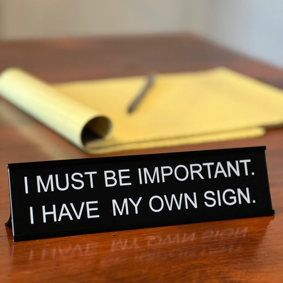 Amusing Desk Plate Office Decor