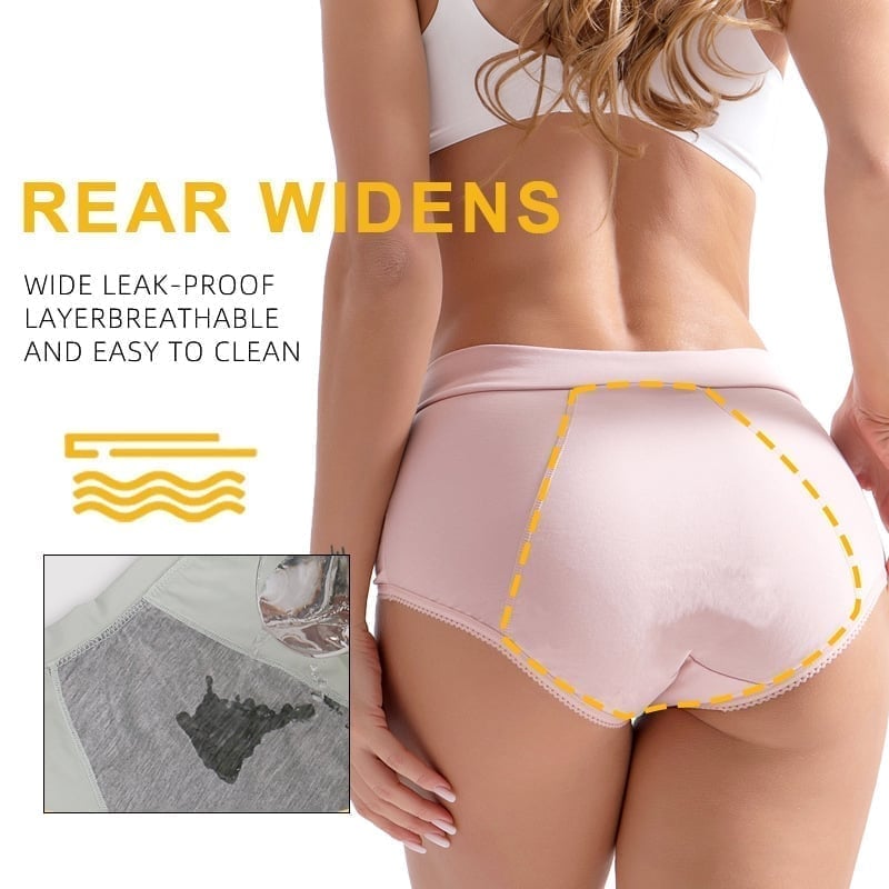 🎉Last Day Buy 3 Get 5-High-waisted Leak Proof Panties