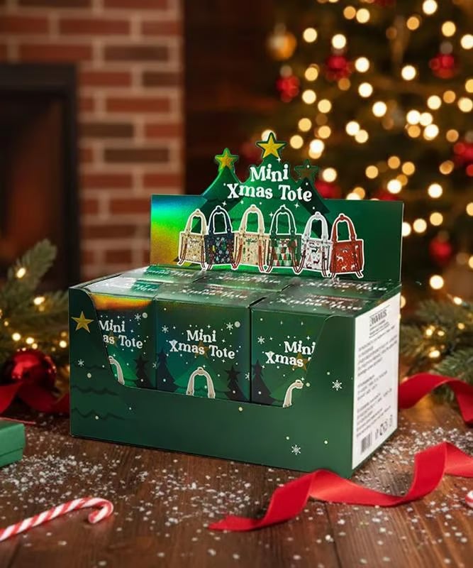 🔥LAST DAY 50% OFF🎄Mini Xmas Tote Blind Box🎁Perfect Gift for Holiday Suprises