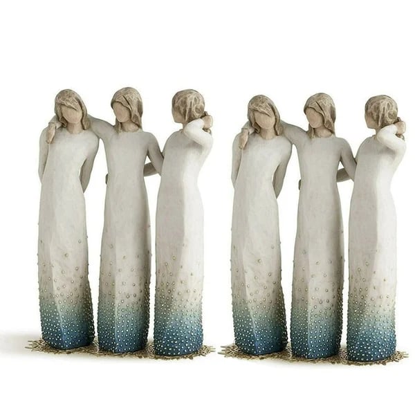  💞 My Sister, My Friend,-Sculpted Hand-Painted Figure
