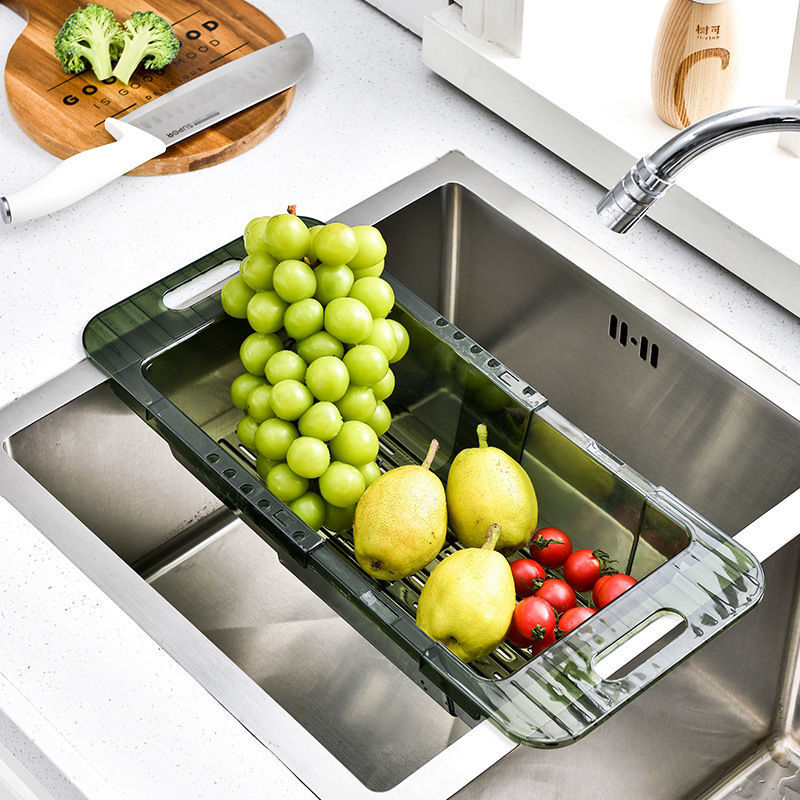 Extend kitchen sink drain basket
