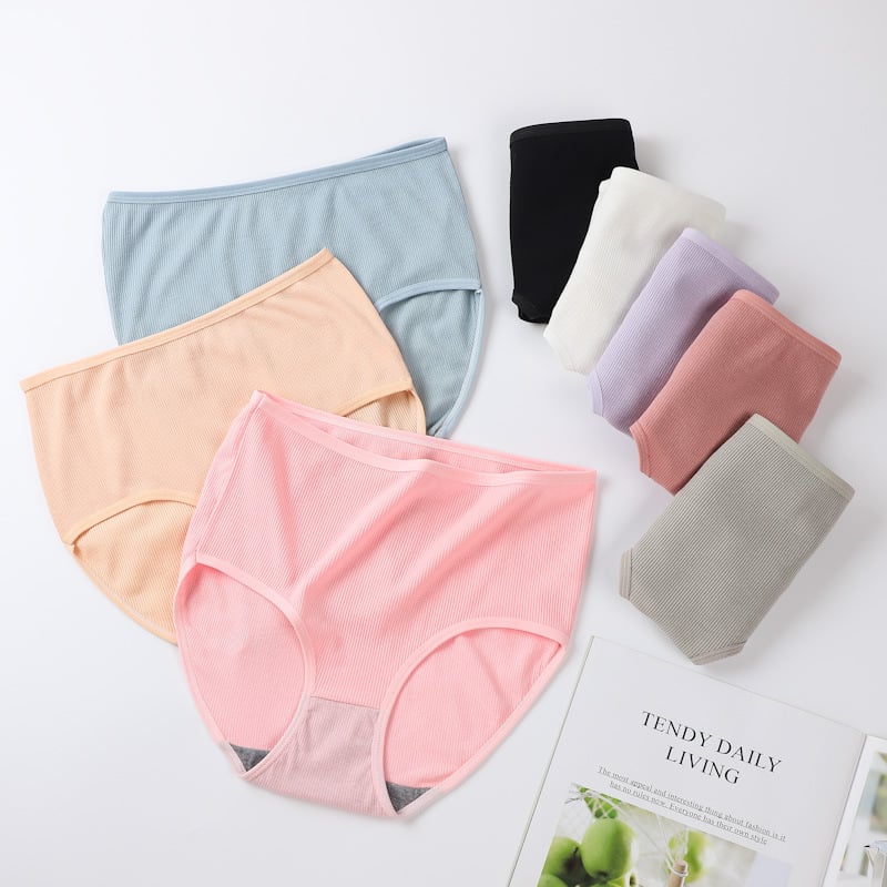 🔥Ladies high waist  hygroscopic underwear