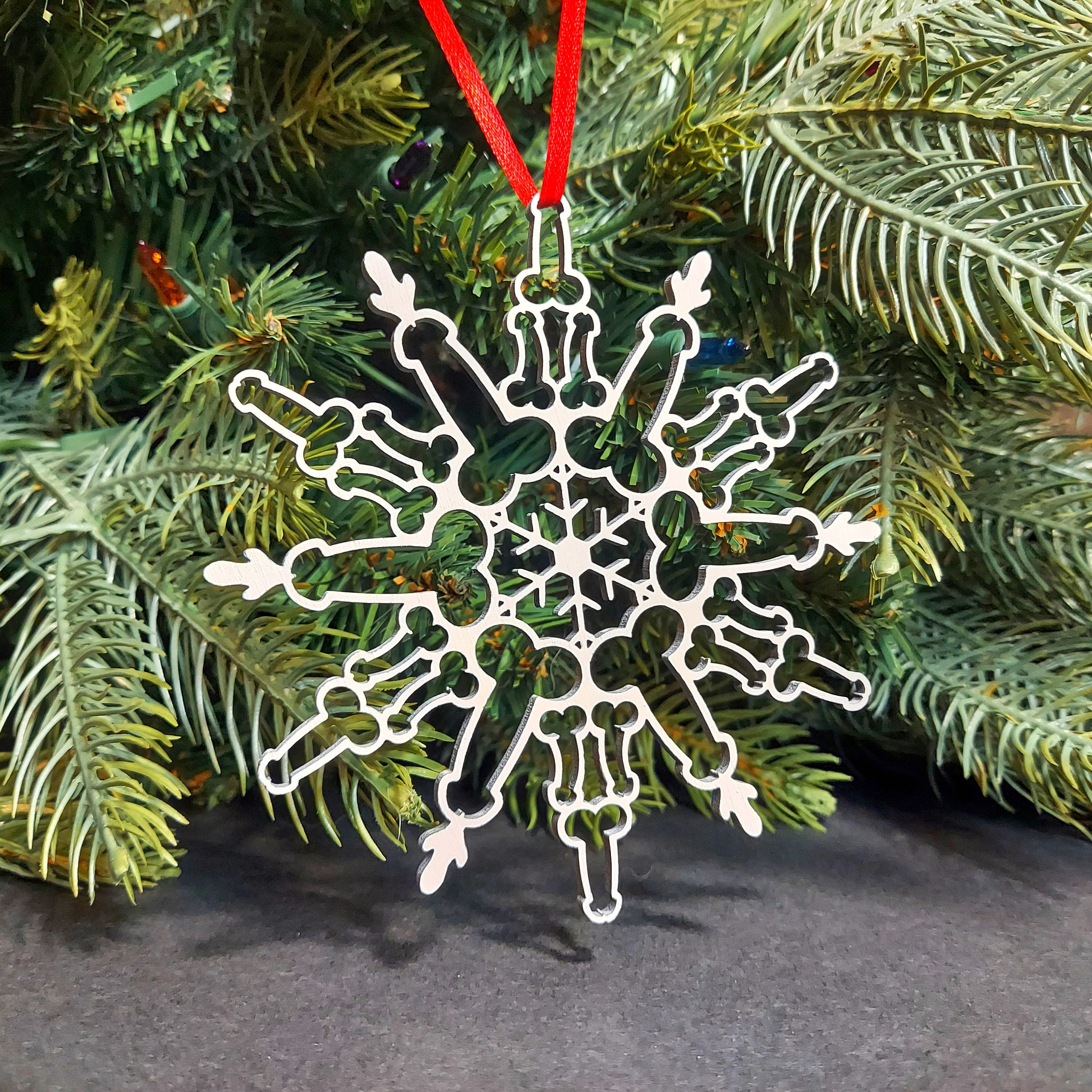 ❄CHRISTMAS SALE 48% OFF-Funny Snowflake Ornament(BUY 2 GET 1 FREE NOW)