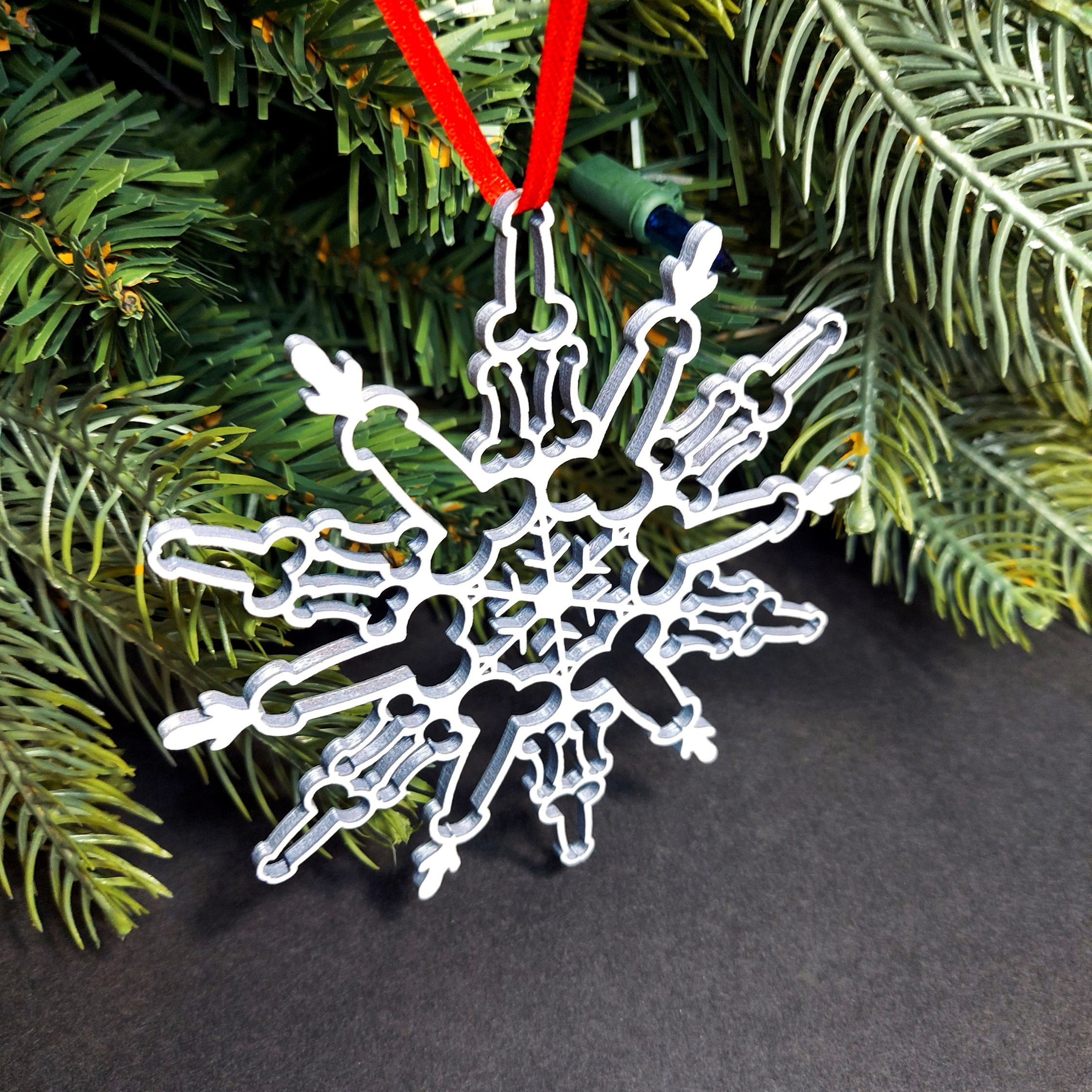 ❄CHRISTMAS SALE 48% OFF-Funny Snowflake Ornament(BUY 2 GET 1 FREE NOW)