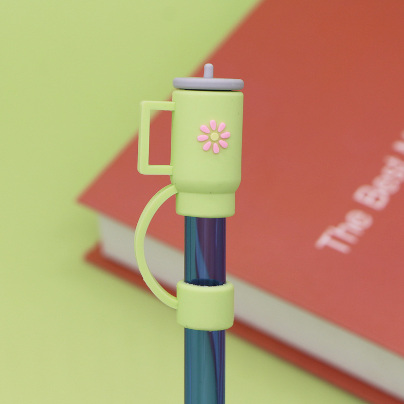 Silicone Mini Cup Straw Covers Cap