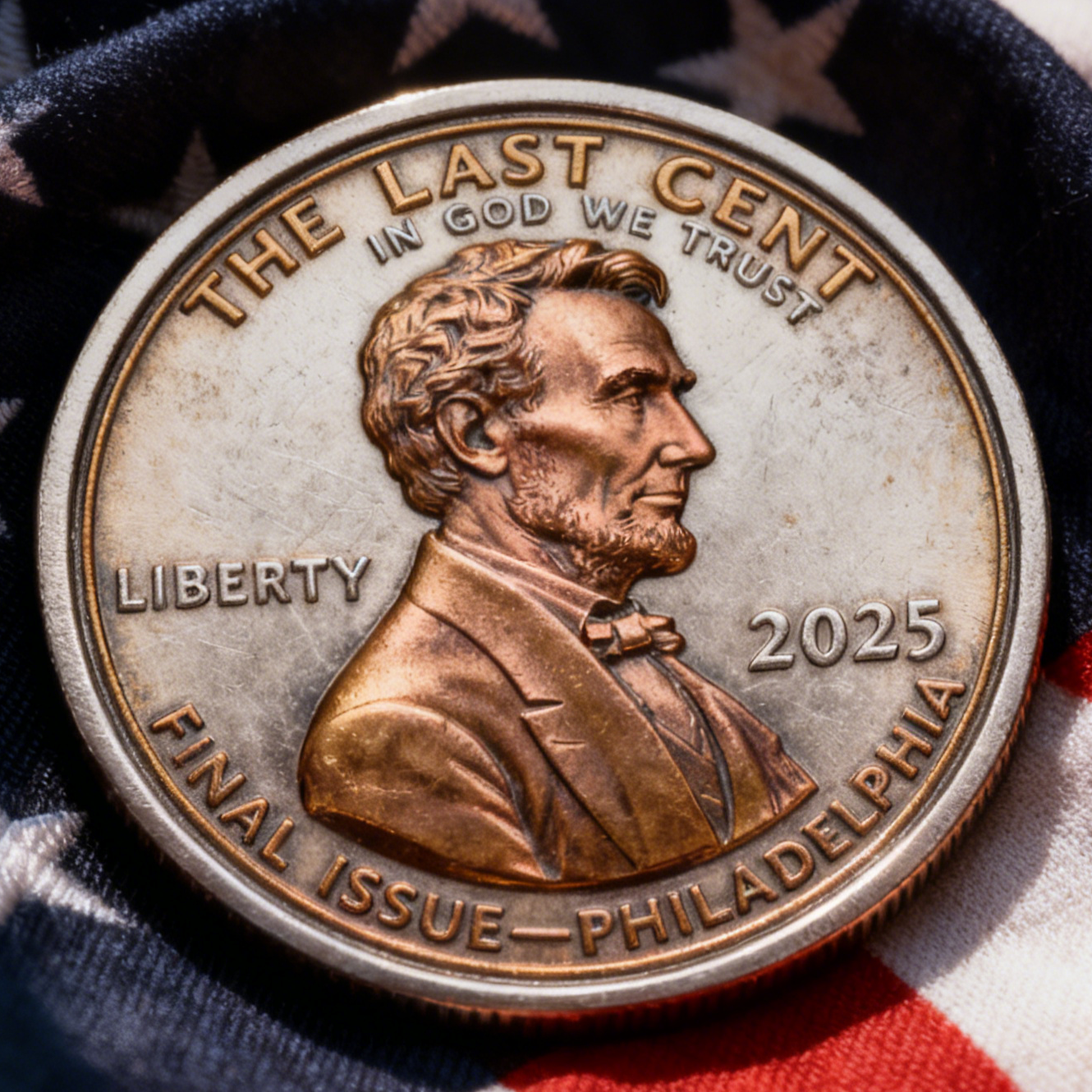 🏅250 Years of America 60% OFF -Final Cent Tribute Coin