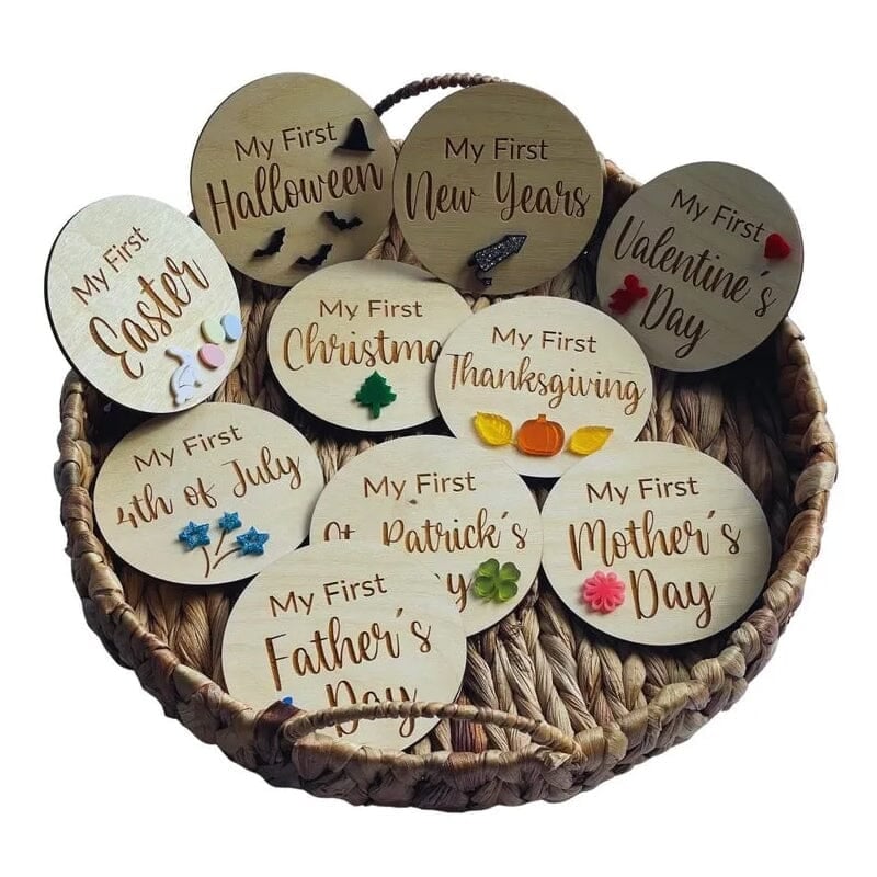 💓Mother's Day 50% OFF👼Baby Milestone Sign Set(10PCS)