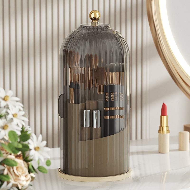 🥰Streamline Your Beauty Routine: 360° Makeup Brush Organizer💖