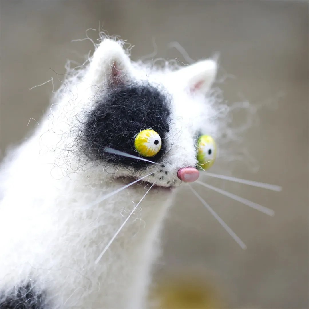 🔥Christmas Gift 50% OFF - 🎄🎁Wool Felt Familiars – Quirky Handmade Companions🐱