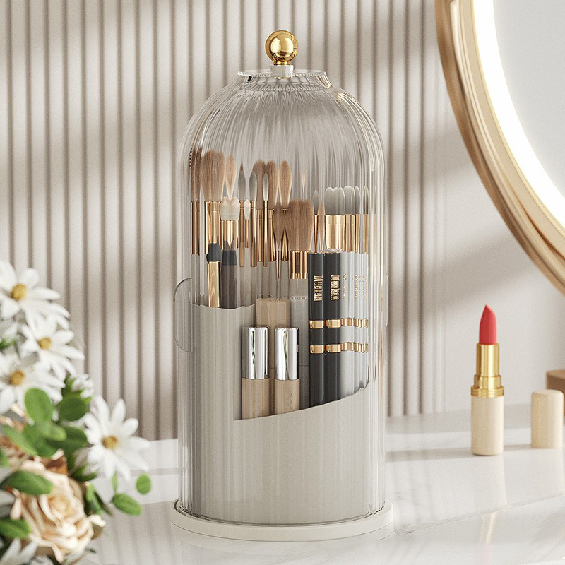 🥰Streamline Your Beauty Routine: 360° Makeup Brush Organizer💖