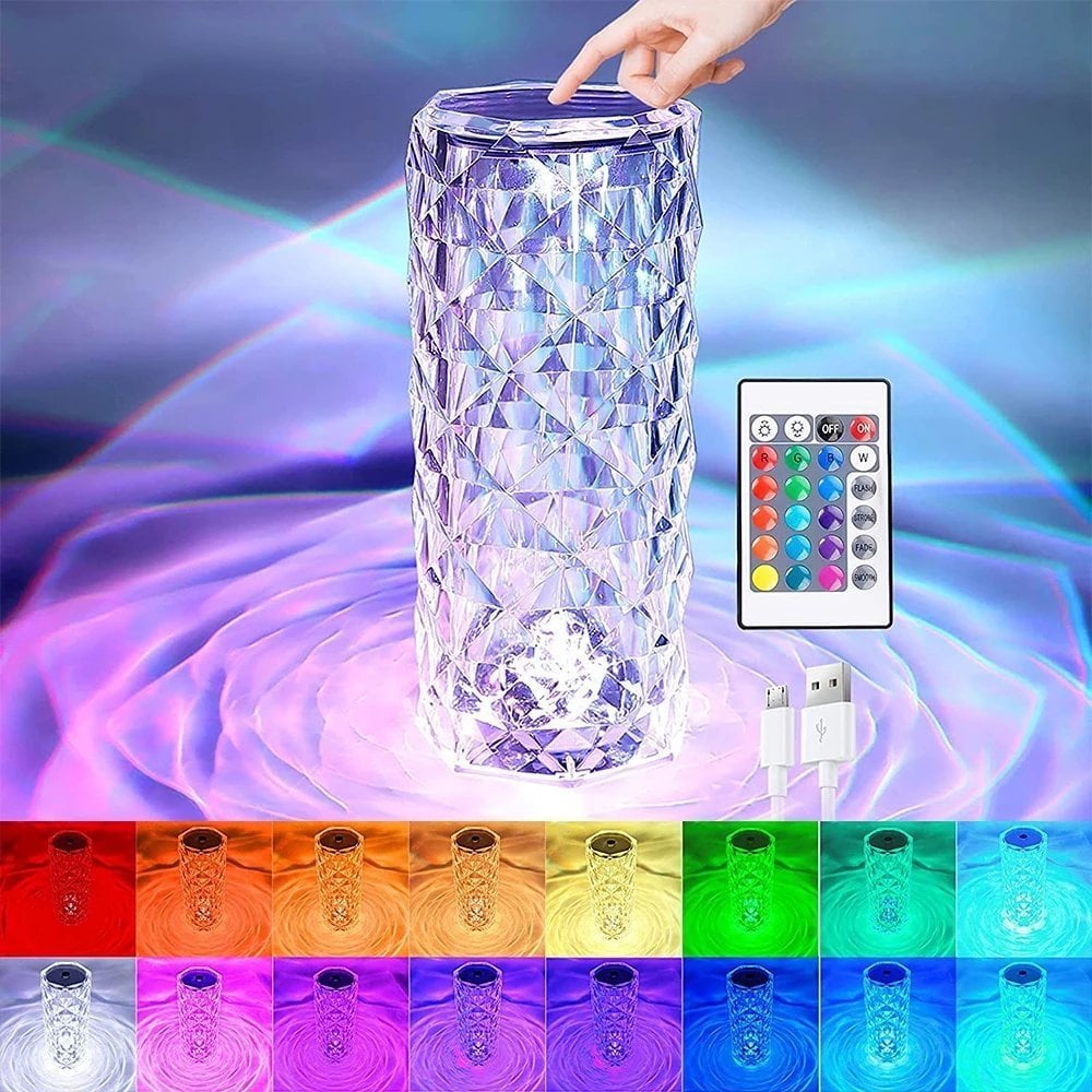 🌈70% OFF - Touching Control Rose Lamp✨